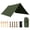 Dark Green 10×10.5ft, variant on Waterproof Portable Tarp Multifunctional Outdoor Camping Traveling Awning Backpacking Shelter Rain