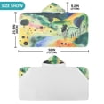 thumbnail image 4 of Yayeee Kids Hooded Towels Toddler Soft Absorbent Beach Bathing Wrap 50" x 23.5", Art Field, 4 of 5