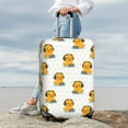 thumbnail image 5 of Salouo Cute Duck With Headphone Pattern Travel Dust-proof Suitcase Cover, Softside Suitcase Protector Luggage Cover Protector for 18-32inch ,Not Included Suitcase, 5 of 8