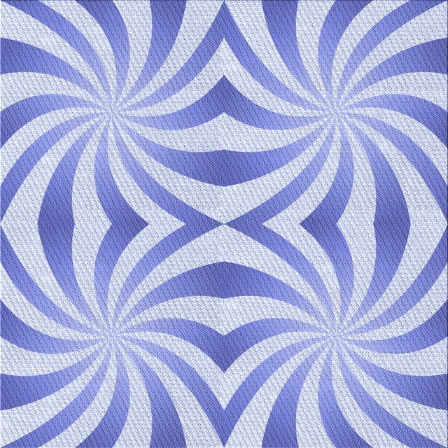 Ahgly Company Machine Washable Indoor Square Transitional Light Slate Blue Area Rugs, 4' Square
