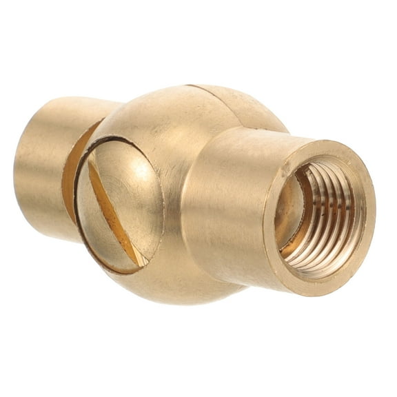 OUNONA Adapter for Pendant Lights Metal Adapter for Angled Ceiling Light Hanging Swivel