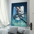 thumbnail image 3 of Attack On Titan Wall Hanging Painting Wall Art Canvas Paintings Posters Home Decorations 16x24inch(40x60cm), 3 of 8