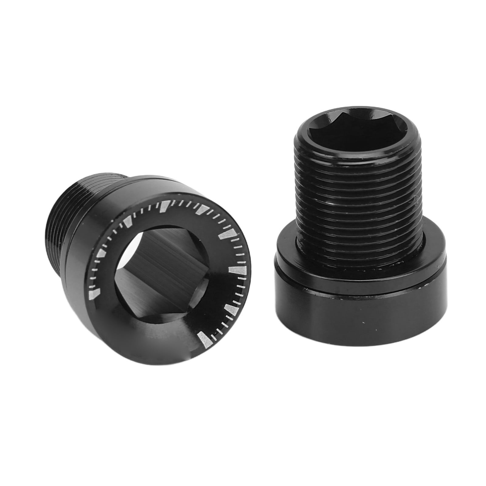 Bike Crank Screw, Spline Centre Shaft 2 Pieces Light Weight Bike Spline