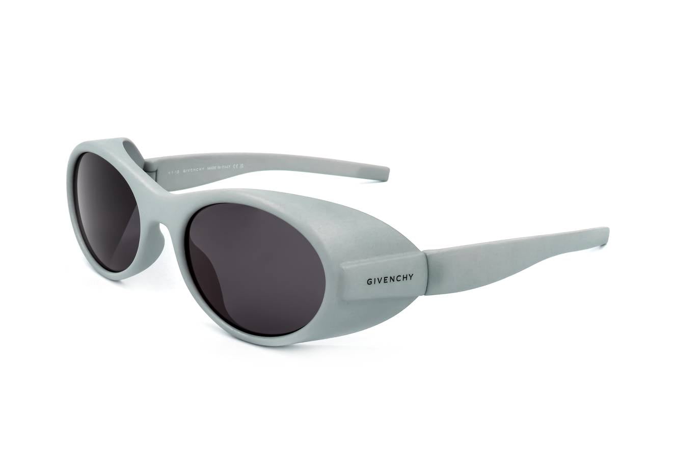 Givenchy Men\'s Silver-Gray Logo Temple Sunglasses Amazon.com: Givenchy Men main image 4