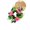 Pink, variant on Yoloke Small Candle Rings Wreaths - Fake Roses Artificial Flowers Wedding Centerpieces for Tables Spring Summer Wreath for Front Door Weddings Party Decor