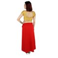 thumbnail image 4 of Sari Petticoat Stitched Indian Saree Petticoat Adjustable Waist Sari Skirt (Red), 4 of 7