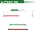 thumbnail image 4 of Unique Bargains 2 Pcs 40Ib/180N/18kg 23 Pouces/585mm Supports de Levage Ressort à Gaz Rouge, 4 of 7