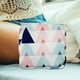 thumbnail image 5 of Bolsa de almacenamiento multifunción para toallas sanitarias, porta toallas sanitarias, recipiente triangulo rosa, 5 of 9