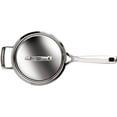 thumbnail image 3 of Le Creuset Tri-Ply Stainless Steel 3-Quart Covered Saucepan, 3 of 11