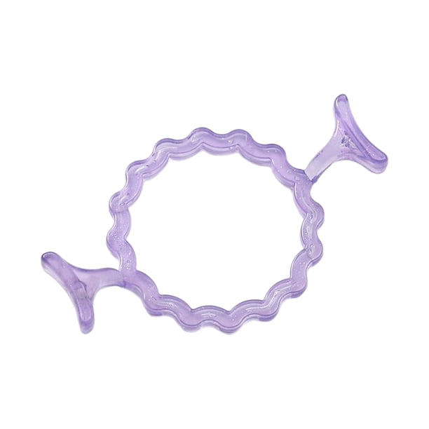 Sello De Moldes De Sellos Moldes para sellos de decoración, molde para anillos de sello para invitaciones (morado, onda de 2,5 cm) Tmvgtek Libre de BPA