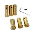 thumbnail image 5 of Extended Copper Rigid Hex Coupling Motor Shaft Connector Sleeve for Robot Car, 5 of 5