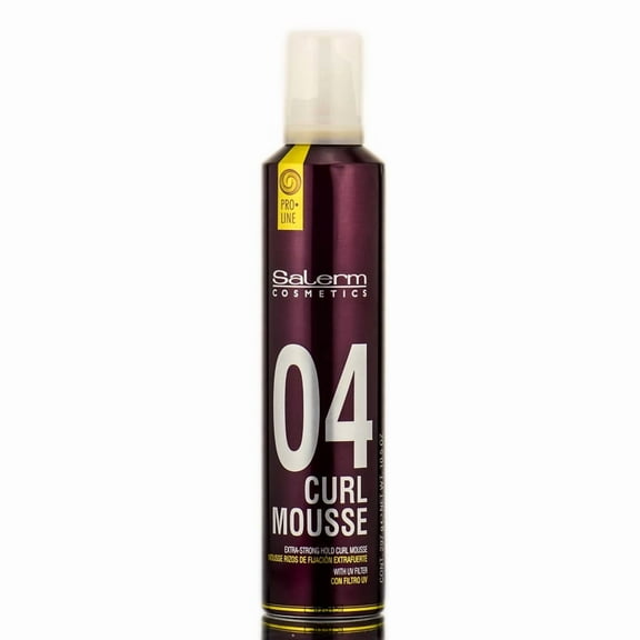 Salerm Cosmetics 04 Curl Mousse Extra Strong Hold (10 oz)