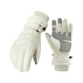 thumbnail image 4 of CAIXIA Texting Gloves Womens Thermal Ski Gloves for Men and Women Cold Weather Outdoor Sports Motorcycle Riding Winter Activities,Beige, 4 of 4