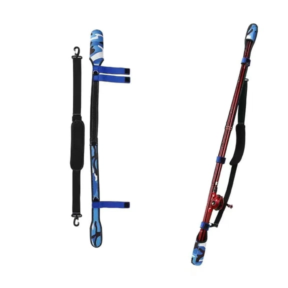 90-160CM Fishing Rod Belt Carry Strap Protective Bags Rod Sleeve Portable Storage Bag Fishing Pole Tackle Holder Accessories