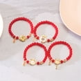 thumbnail image 3 of Hyasfey 2024 Chinese Dragon Bracelet New Year Good Lucky Beads Pendant Stretchy Bracelet Women New Year Gift, 3 of 8