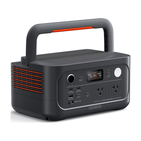 Explorer 500 v2 Portable Power Station, 512Wh LiFePO4 Battery Backup, 500W AC Output Solar Generator with 1000W Surge Power, 10ms UPS, Portable Generator for Camping, Travel and Emergency Power