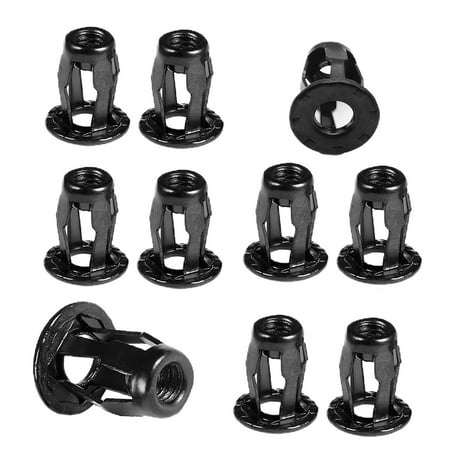 

10x Car Screw Base Clamp Trunk Nuts Replaces Front Rear Spare Parts Professional Metal Plate Fastener Clips for A4L Q5