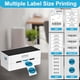 thumbnail image 4 of Impresora de etiquetas de envío para comercio electrónico LabelRange, impresora térmica de etiquetas 4x6, 300 DPI, Bluetooth y USB, compatible con iOS, Android, Windows, USPS, Pirate Ship, Shippo, Ama, 4 of 5