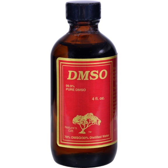 DMSO Liq 70%Con / 30%Water Glass By DMSO - 4 Ounces