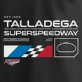 thumbnail image 3 of Men's Black Talladega Superspeedway ISC Track Pullover Hoodie, 3 of 3