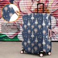 thumbnail image 4 of Dark Blue Ballerina Flower Pattern Luggage Cover Fashion Suitcase Cover Baggage Covers Fit 25-28 Inch Luggage (Go Travel), 4 of 5