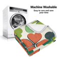 thumbnail image 5 of Yayeee Throw Blanket for Couch Soft Warm 50" x 60" Sofa Chair Bed Decoration, White Clover Pattern, 5 of 7