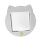 thumbnail image 4 of Puerta portátil con solapa para perros y gatos, puerta de seguridad para gatos y cachorros, puerta fácil de instalar para mascotas, ventana de, 4 of 9