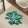 thumbnail image 6 of Zhourta Creatives Flocked Mat Maple Leaf Snowflake Shape Bathroom Water Absorbent Non Slip Mat Foot Mat Home Room Doormat Floor Mat, 6 of 6