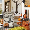 thumbnail image 4 of SM-XLHN Halloween House Flag 28x40 Inch Double Sided Outside, Jack-o''-lantern Ghost Welcome Yard Outdoor Flag, 4 of 6