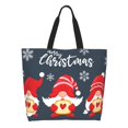 thumbnail image 1 of Fotbe Cute Christmas Gnomes (2) Bolsa Tote Estética de Lona con Estampado para Mujer - Bolsa Reutilizable de Hombro Casual para Vacaciones, Compras, Trabajo y Gimnasio, 1 of 8