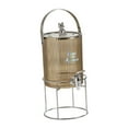 thumbnail image 3 of Dispensador de bebidas con grifo, dispensador de bebidas con soporte, acrílico para frutas Ámbar, 3 of 9