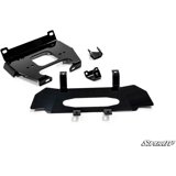 SuperATV Black Ops 4500 LB Winch with Winch Mounting Plate for 2014 SuperATV Black Ops 4500 LB Winch with Winch Mounting Plate for 2014