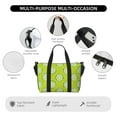 thumbnail image 3 of Travel Duffle Bag Cute Limes Forest Green Travel Tote Bags Carry on Luggage Waterproof Weekender Bags with Top Handle Adjustable Shoulde Strap for Travel Gym, 3 of 5