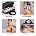 thumbnail image 3 of Balery Baseball Ball With Flag Mochila ligera para hombre y mujer: duradera e impermeable, ideal para la escuela, el trabajo, viajes y uso diario., 3 of 7