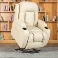 mecor Power Lift Recliners,Lift Chairs for Elderly,PU Leather Reclining