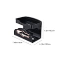 thumbnail image 2 of Wall Mounted Tissue Box, Pull-out Tissue Storage, Multi-functional Shelf, Modern Design, For Home/Business, Facial Paper Holder, No Punch, Sturdy Plastic, For Office/Travel, Compact Organize, 2 of 8