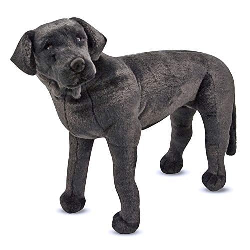 Perro de peluche Melissa & Doug Giant Black Lab 2 pies