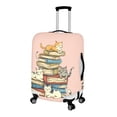 thumbnail image 2 of HELLHERO Cats Books Suitcase Cover Anti Scuff Elastic Polyester Luggage Cover for Travel Vacation, 2 of 7