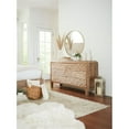 thumbnail image 2 of Home Trends & Design ZWHADR61NW 61 x 18 x 33 in. Haveli Geometric Carved Dresser, White, 2 of 5