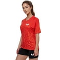 thumbnail image 4 of Butterfly Higo Lady Shirt Red L, 4 of 6