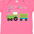 thumbnail image 4 of Inktastic Valentine Heart Train Boys or Girls Baby Bodysuit, 4 of 5