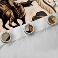 thumbnail image 5 of Feelyou Tribal Western Cowboy Black Out Curtains, Brown Cowgirl Boot Curtains Pack of 2 (42x63 Each), Texas Stars Cactus Bedroom Curtains, Curtains and Drapes Room Decor, 5 of 7