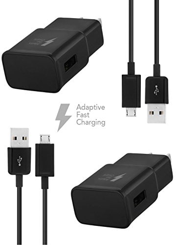 HTC One VX Charger Fast Micro USB 2.0 Cable Kit by TruWire - {2 Fast