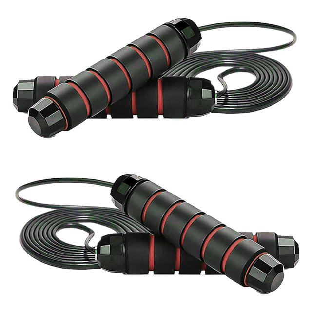 Cuerda para saltar, cuerda para saltar para entrenamiento físico, cuerda para saltar de velocidad sin enredos para ejercicio