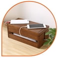 thumbnail image 4 of Cable Management Box Cord Organizer Blocks Surge Protector Organizer coffee, 4 of 7