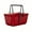 Red-small, variant on Breathable Bathroom Hygienic Storage Container Handheld Bath Essential Accessories Organiser With Nonslip Handle
