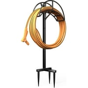 Water Hose Holder, ROSSNY Garden Hose Reel Stand Freestanding Heavy Duty for Outdoor