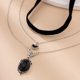 thumbnail image 2 of Collares góticos para mujer, gargantilla de estrellas, accesorios, accesorios de estrellas, Halloween, 2 of 5