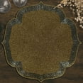 thumbnail image 7 of Decozen Golden and Silver Beaded Placemats for Dining Table - Set of 4-14 Inches for Kitchen Decor Scratch Heat Resistant Charger Durable Tablemats, 7 of 7
