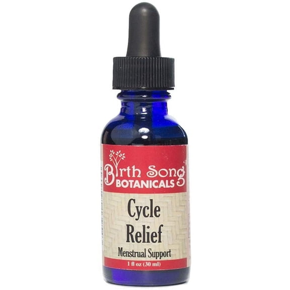Birth Song Botanicals Menstrual Cycle Support Tincture Herbal Drops 1oz